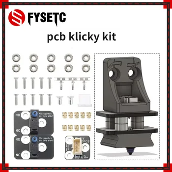 FYSETC ПХБ Klicky Kit Z Комплекти за автоматично изравняване на 3D Принтер Авто D2F-01/D2F-01L/D2HW-A201D за Voron Klicky Probe kit Impressora 3D