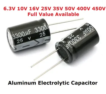 5 БР. 450 алуминиеви електролитни кондензатори 400 На 100 uf 150 icf 1 icf 2,2 icf 3,3 icf 4,7 icf 6,8 icf 10 icf 15 icf 22 icf 33 icf 47 icf 68 icf 82 icf комплект