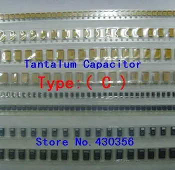 10ШТ Танталовый кондензатор 6032 Тип: C 107 100 uf 10 В 107A